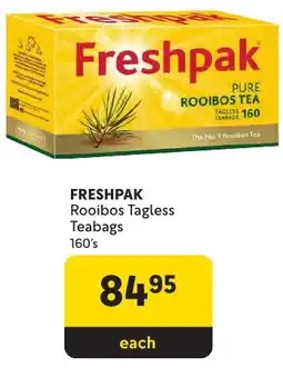 Makro Freshpak Rooibos Tagless Teabags offer