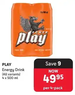 Makro PLAY Energy Drink offer