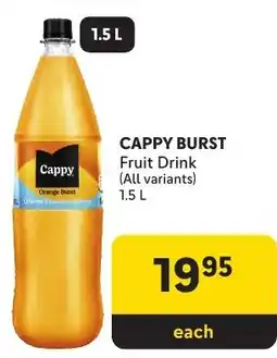 Makro Cappy Burst Fruit Drink offer