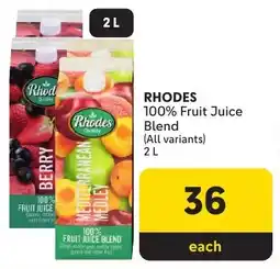 Makro RHODES 100% Fruit Juice Blend offer