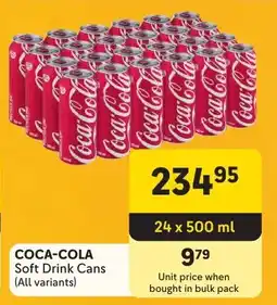 Makro Coca-Cola Soft Drink Cans offer