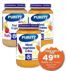 Check Star Purity 3rd Foods Assorted offer