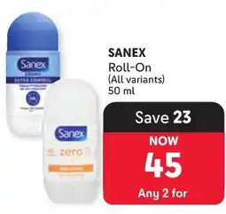 Makro SANEX Roll-On offer