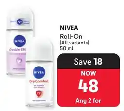 Makro NIVEA Roll-On offer