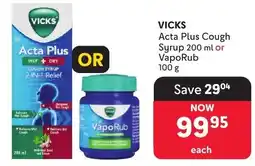 Makro VICKS Acta Plus Cough Syrup offer