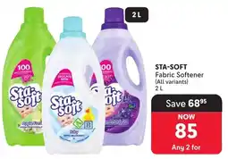 Makro STA-SOFT Fabric Softener offer