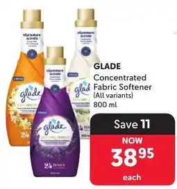 Makro GLADE Concentrated Fabric Softener offer