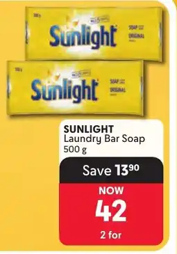 Makro Sunlight Laundry Bar Soap offer
