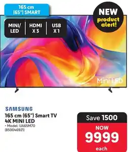 Makro SAMSUNG 165 cm (65") Smart TV 4K MINI LED offer