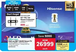 Makro Hisense 248 cm (98") QLED Smart TV offer
