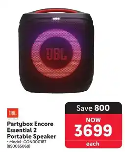 Makro JBL Partybox Encore Essential 2 Portable Speaker offer