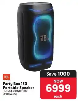 Makro JBL Party Box 130 Portable Speaker offer