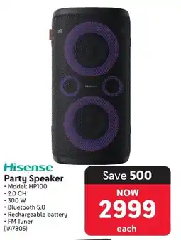 Makro Hisense Party Speaker offer