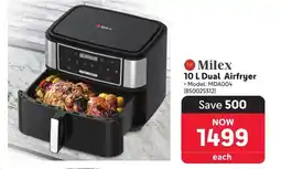 Makro Milex 10 L Dual Airfryer offer