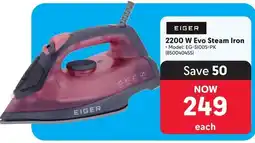 Makro Eiger 2200 W Evo Steam Iron offer