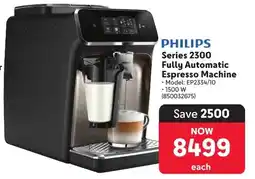 Makro PHILIPS Series 2300 Fully Automatic Espresso Machine offer