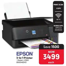 Makro EPSON 3-In-1 Printer offer