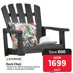 Makro ECOBASE Deck Chair offer