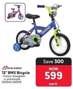 Makro Raleigh 12" BMX Bicycle offer