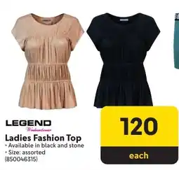 Makro LEGEND Ladies Fashion Top Assorted offer