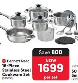 Makro Bennett Read Stainless Steel Cookware Set offer