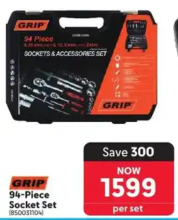 Makro GRIP 94-Piece Socket Set offer