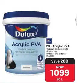 Makro Dulux Acrylic PVA offer