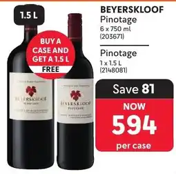 Makro BEYERSKLOOF Pinotage offer