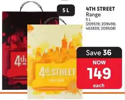 Makro 4th STREET offer
