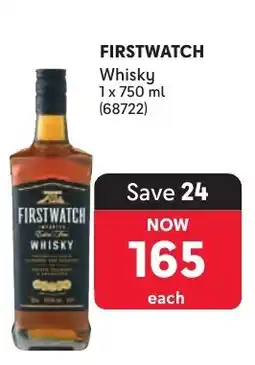 Makro Firstwatch Whisky offer