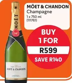 Makro MOËT & CHANDON Champagne offer
