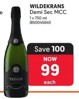 Makro WILDEKRANS Demi Sec MCC offer