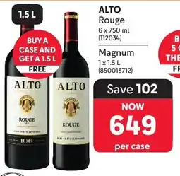 Makro ALTO Rouge offer