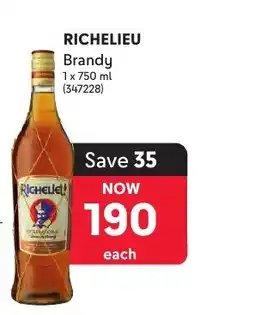 Makro Richelieu Brandy offer