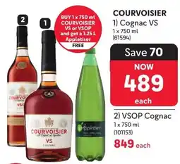 Makro Courvoisier Cognac VS offer