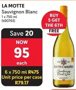 Makro LA MOTTE Sauvignon Blanc offer