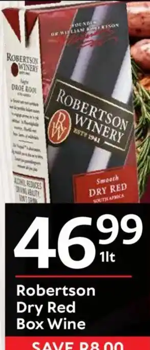 Oxford Freshmarket Robertson Dry Red Box Wine offer