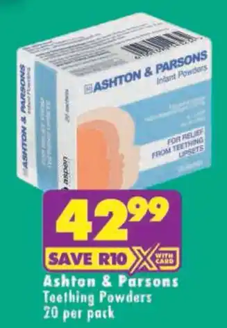 Ashton & Parsons Teething Powders