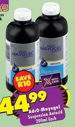 Shoprite Adco-Mayogel Suspension Antacid offer