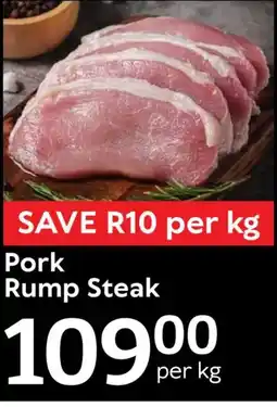 Oxford Freshmarket Pork Rump Steak offer