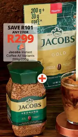 Checkers Jacobs Instant Coffee All Variants offer