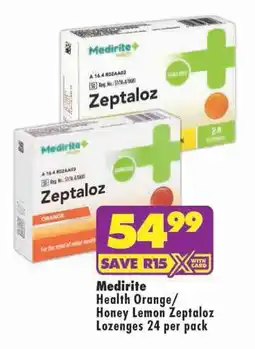 Shoprite Medirite Health Zeptaloz offer