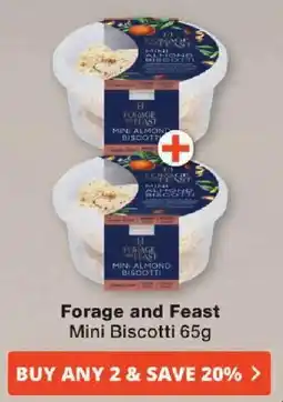 Checkers Forage and Feast Mini Biscotti offer