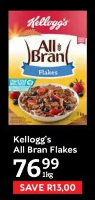 Oxford Freshmarket Kellogg's All Bran Flakes offer