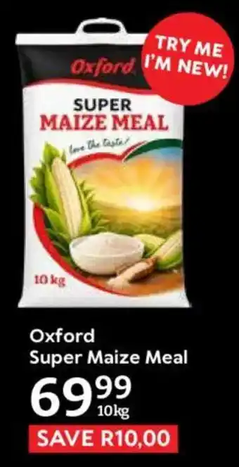Oxford Freshmarket Oxford Super Maize Meal offer