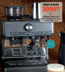 Checkers Morphy Richards Bean to Cup Espresso Coffee Machine offer