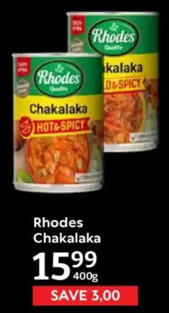 Oxford Freshmarket Rhodes Chakalaka offer