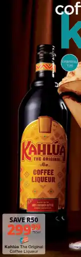 Checkers Kahlúa The Original Coffee Liqueur offer