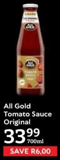 Oxford Freshmarket All Gold Tomato Sauce Original offer
