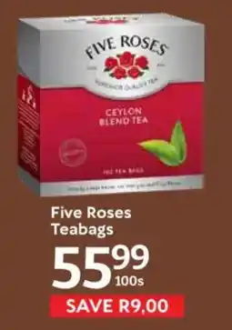 Oxford Freshmarket Five Roses Teabags offer